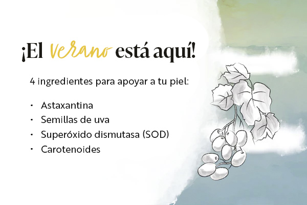 nutrientes esenciales para proteger tu piel del sol